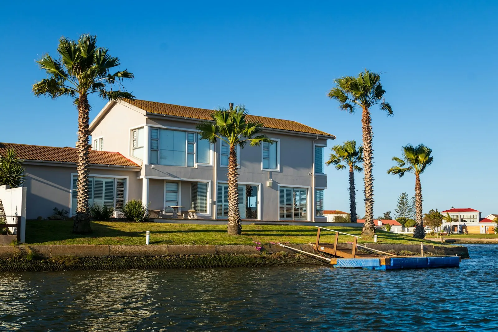 Waterfront home in South Florida